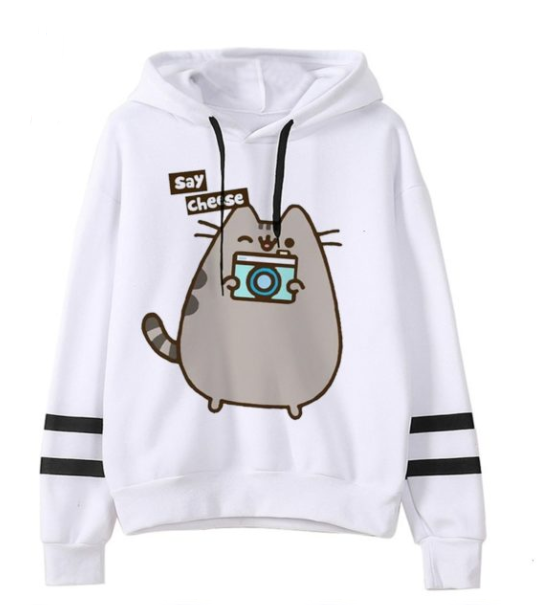 Cute Cat Fleece Hoodies