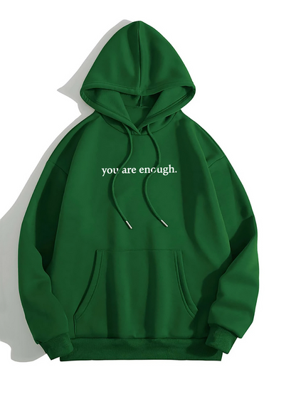 "Dear Person Behind Me," Kangaroo Pocket Drawstring Hoodie