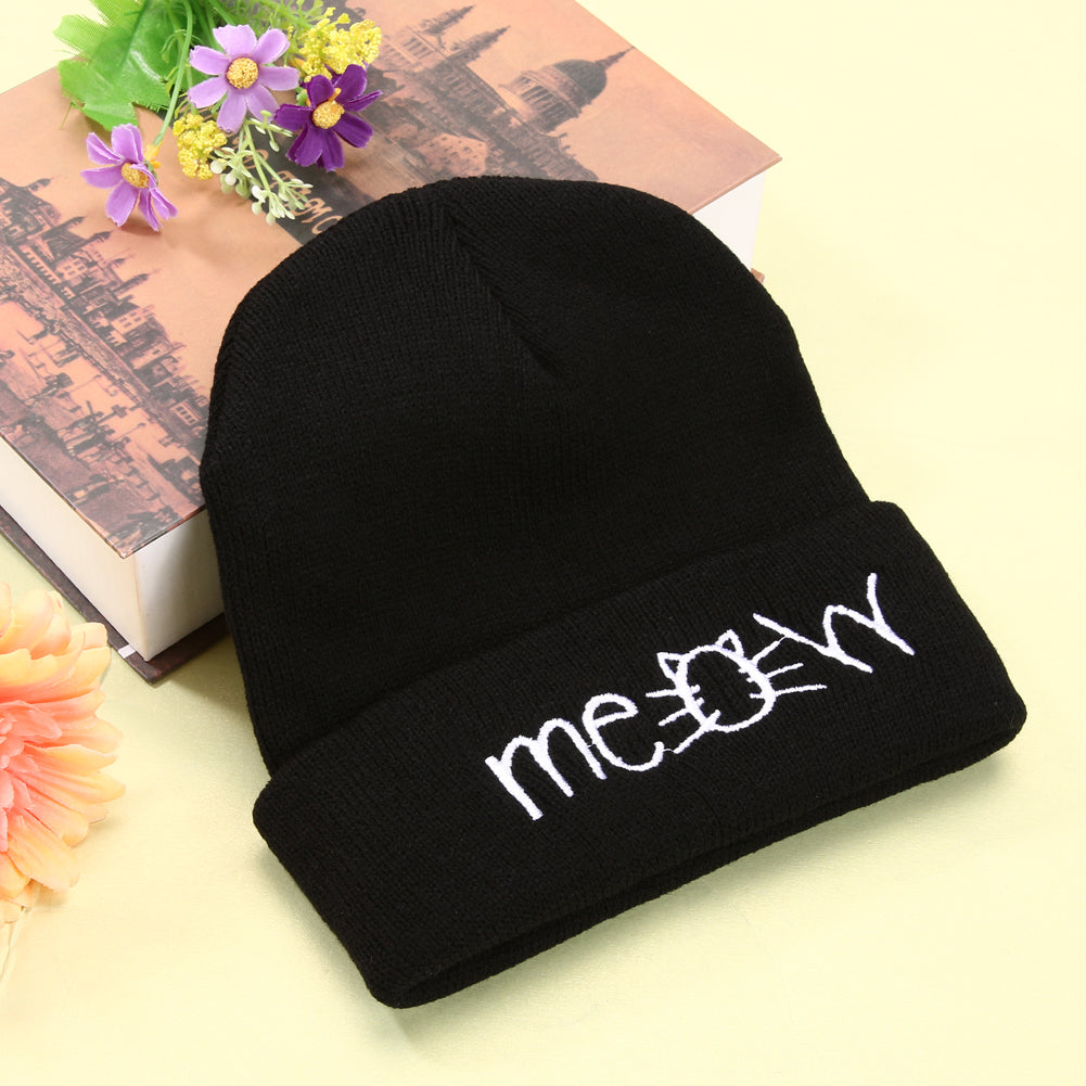 MEOW Casual Hip Hop Beanies