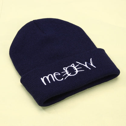 MEOW Casual Hip Hop Beanies