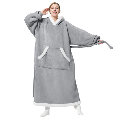 Oversized Winter Hoodie Blanket Gown