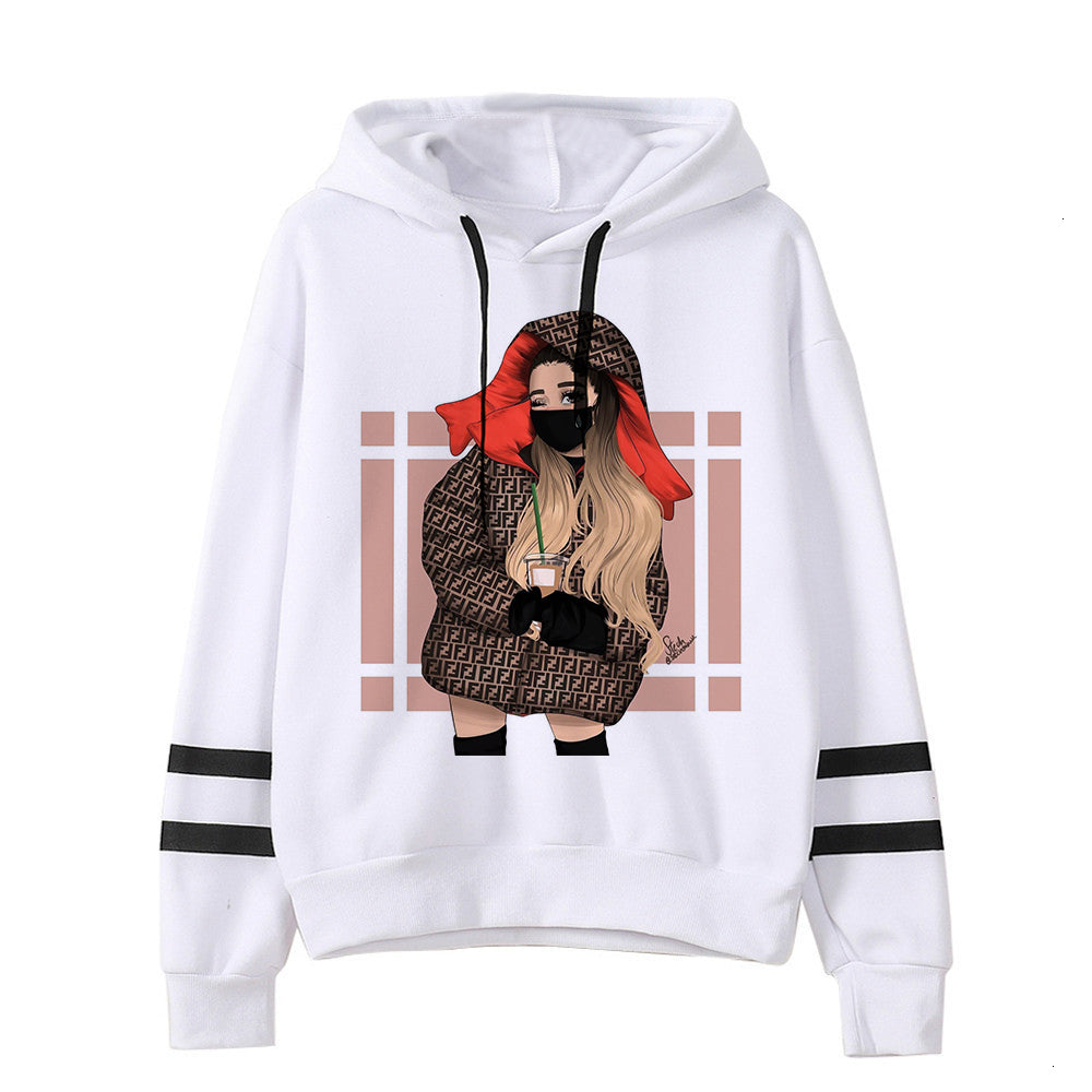 Woman Print Hoodie