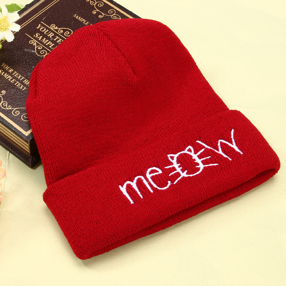 MEOW Casual Hip Hop Beanies