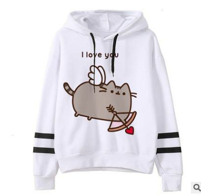 Cute Cat Fleece Hoodies