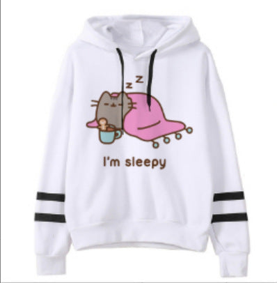 Cute Cat Fleece Hoodies