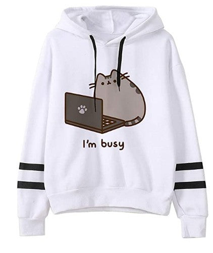 Cute Cat Fleece Hoodies