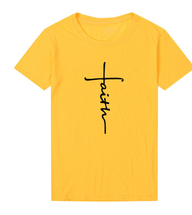 Faith Cotton T-shirt