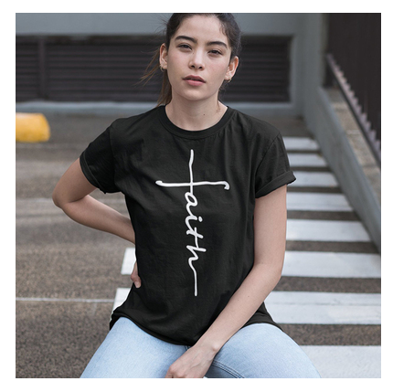 Faith Cotton T-shirt