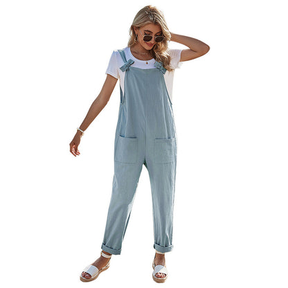 Farmer's High Waist Jumpsuit