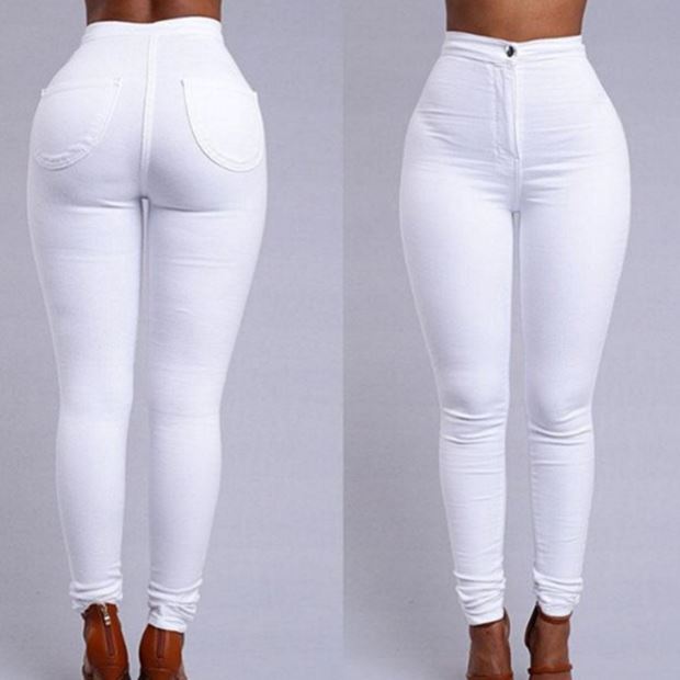 Fashionable Elastic Skinny Jeans