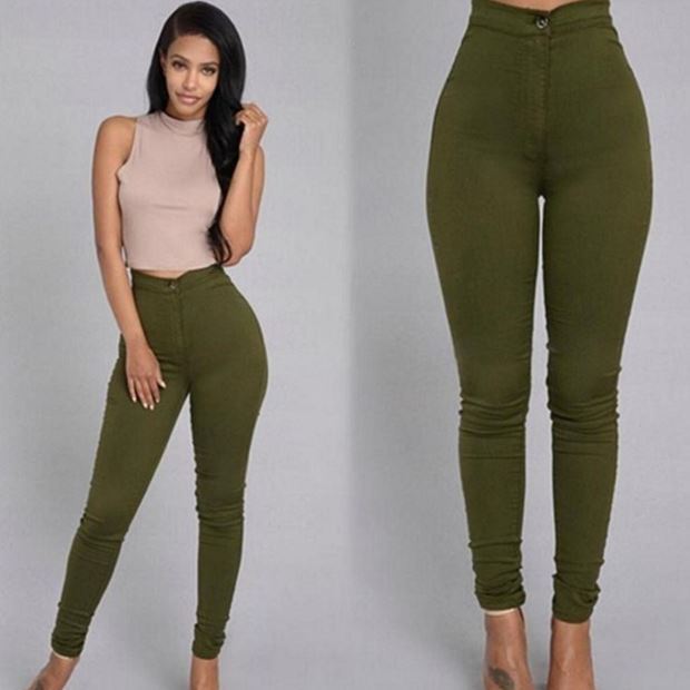 Fashionable Elastic Skinny Jeans