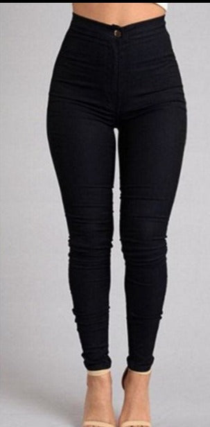 Fashionable Elastic Skinny Jeans