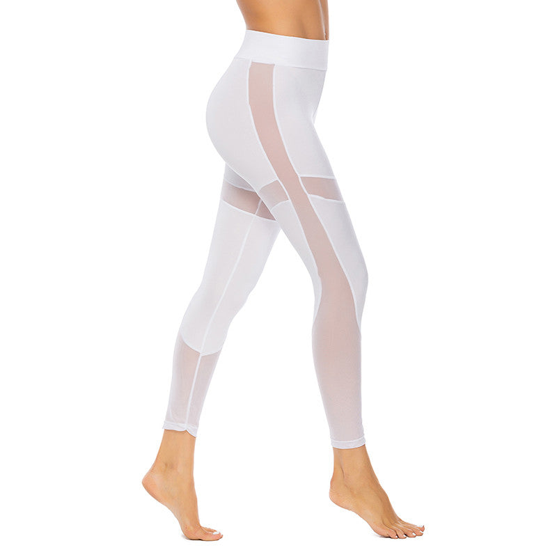 Breathable Mesh High Waist Leggings