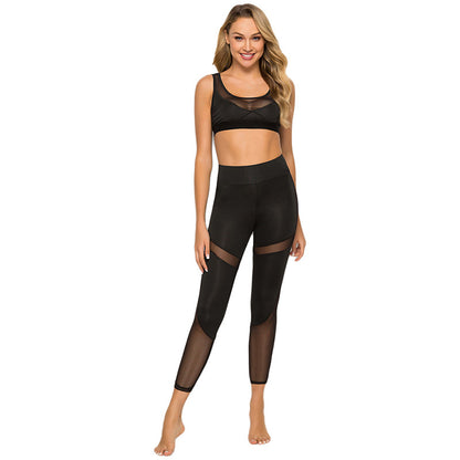 Breathable Mesh High Waist Leggings