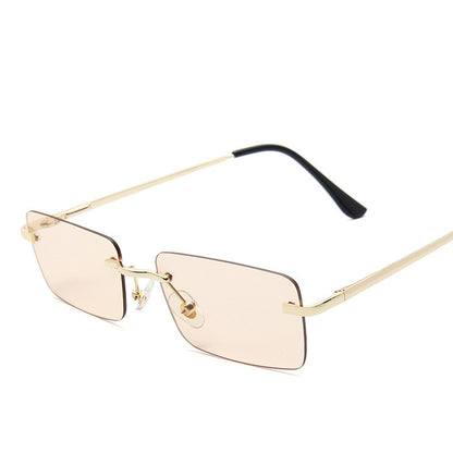 Rimless Square Sunglasses