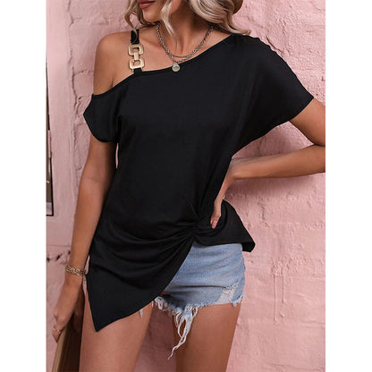 Off Shoulder Solid Top