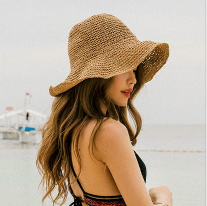 Foldable Straw Summer Hat