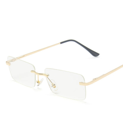 Rimless Square Sunglasses