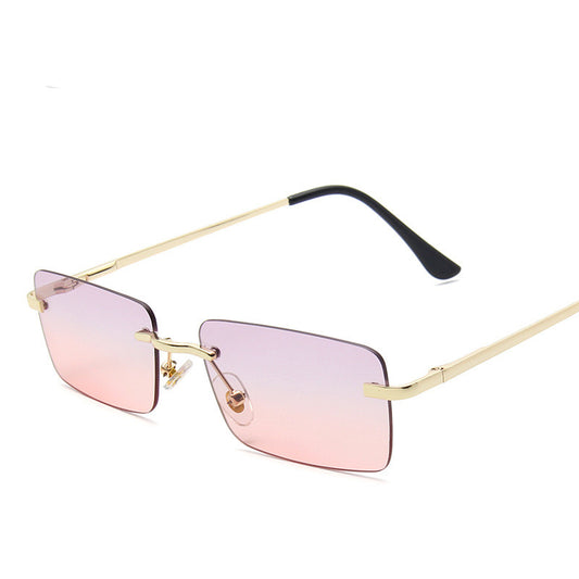 Rimless Square Sunglasses