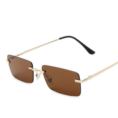 Rimless Square Sunglasses