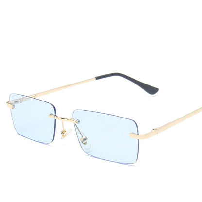 Rimless Square Sunglasses