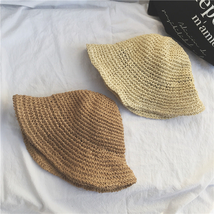 Foldable Straw Summer Hat