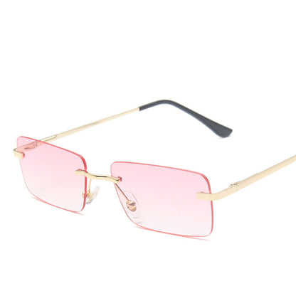 Rimless Square Sunglasses