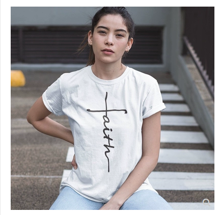 Faith Cotton T-shirt