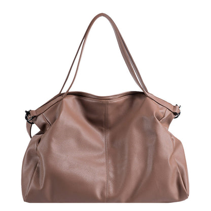 Big Leather Tote Bag