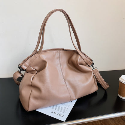 Big Leather Tote Bag