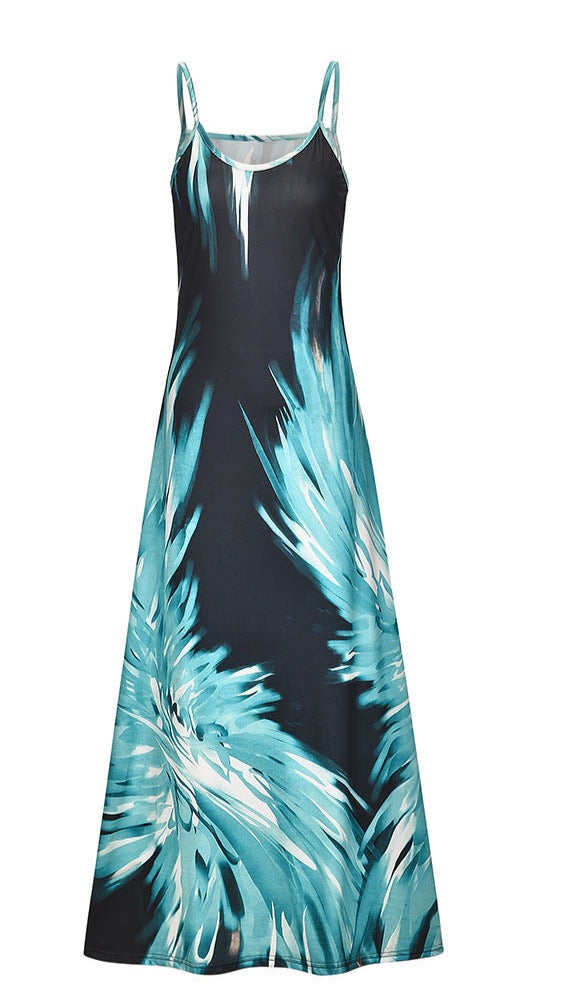 Tie Dye Cocktail Dress