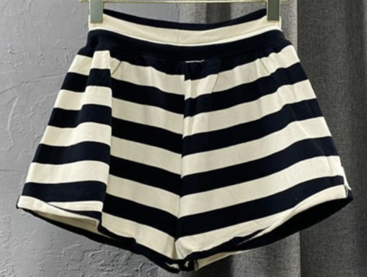 Striped Cargo Shorts